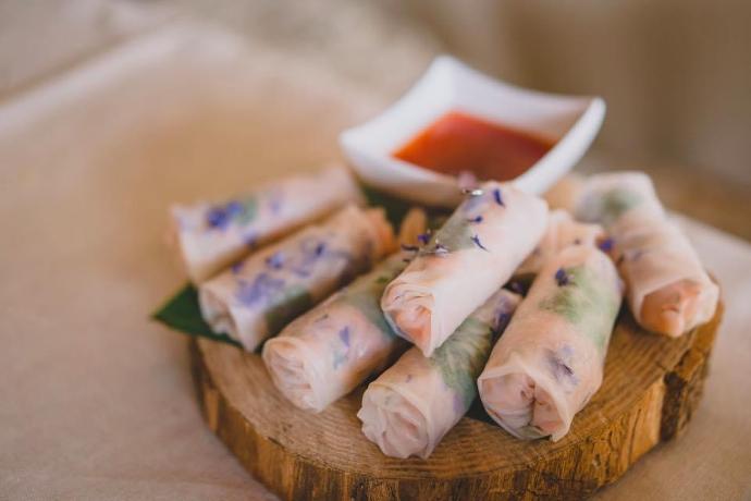 Rouleaux d'été cuisine du monde à Genève